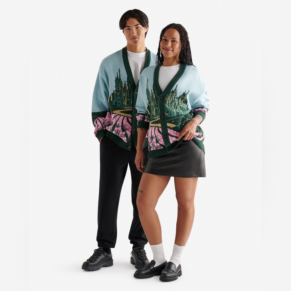 DISO: Roots x Wicked Emerald City Cardigan - Picture 2 of 3